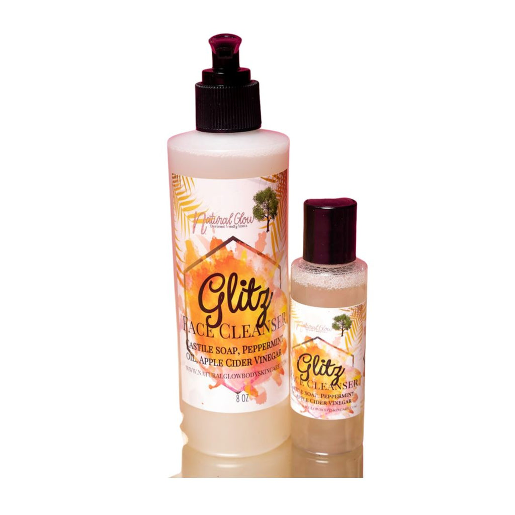 Glitz Facial Cleansers Natural Glow Products 